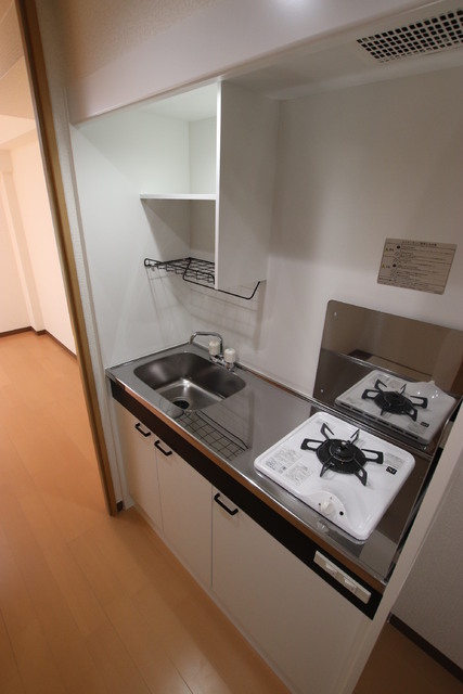キッチン　１口ガスコンロ設置済み♪