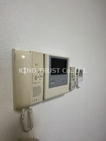 セキュリティ　モニター付きインターホンで安心