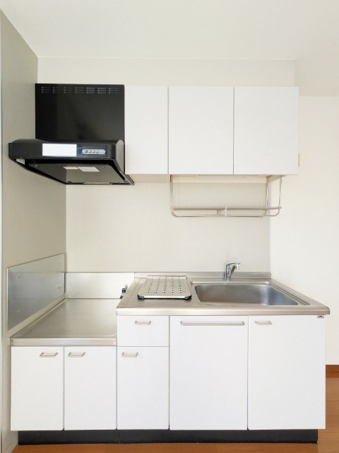 キッチン　ガスコンロ設置可