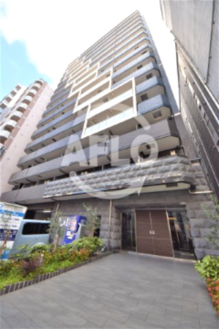 建物外観　プレサンス谷町九丁目駅前　外観