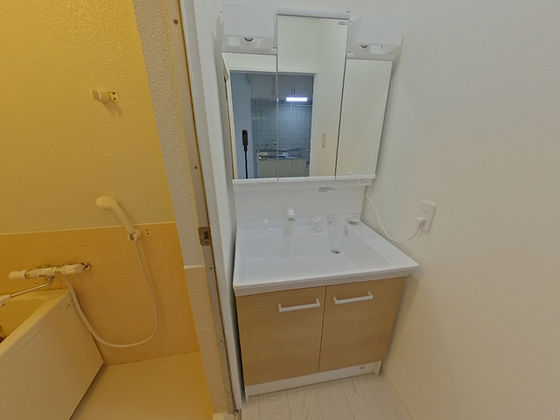 洗面設備　※別部屋の写真使用
