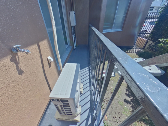 バルコニー　※別部屋の写真使用