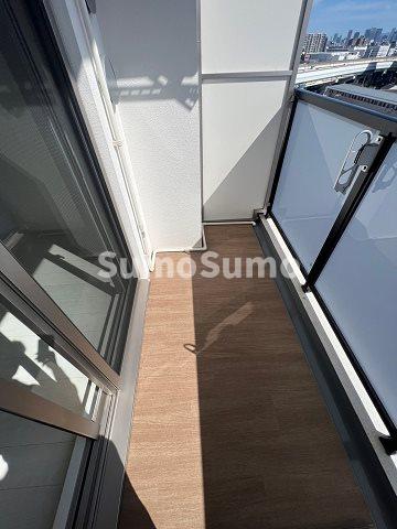 バルコニー　落ち着いた時間を過ごせるバルコニーです