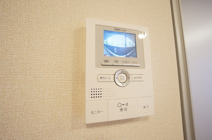 セキュリティ　モニター付きインターホン