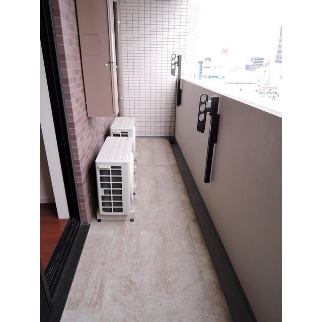 バルコニー　バルコニーがあります