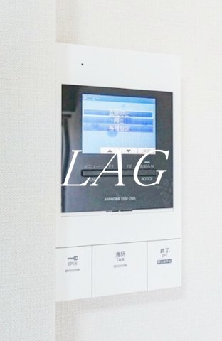 セキュリティ　モニター付きインターホンです。