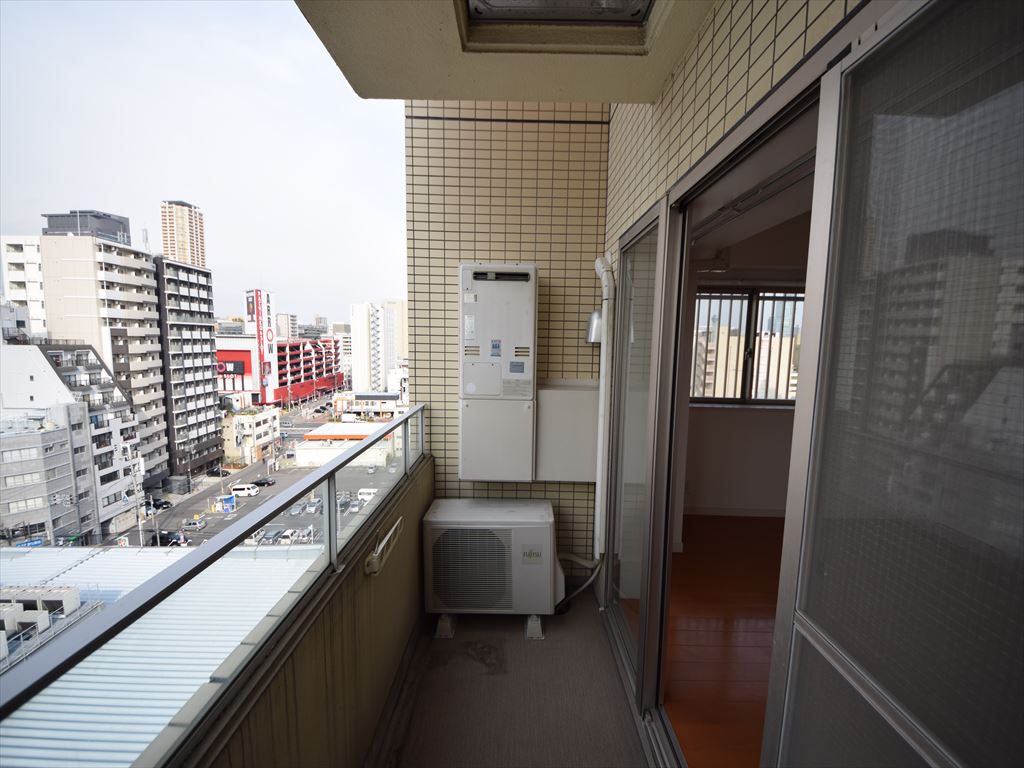 バルコニー　CITY SPIRE難波プレミア　バルコニー