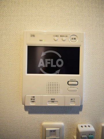 セキュリティ　エステムコート難波IVアトリ　ＴＶ付モニターホン