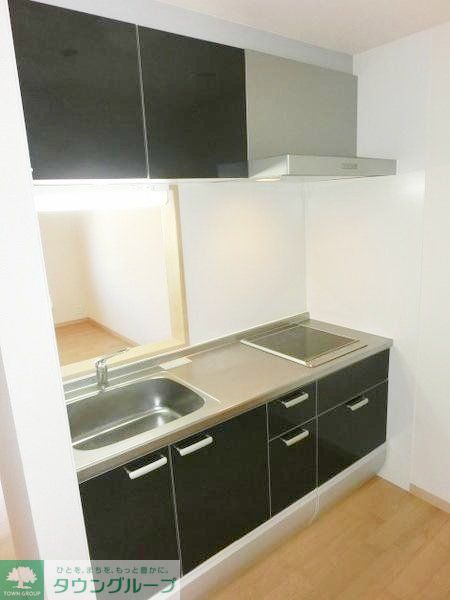 キッチン　ＩＨ２口システムキッチン