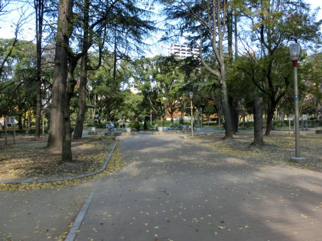 公園　靭公園（公園）まで180m
