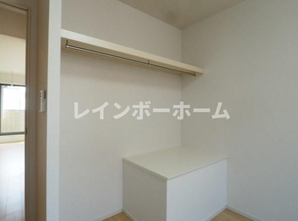 収納　大きなスペースがあり、収納には困りません