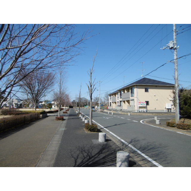 眺望　南側は公園です
