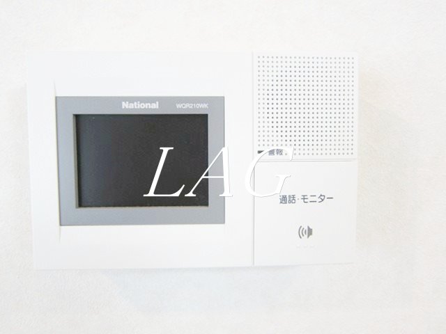 セキュリティ　モニター付きインターホンです。