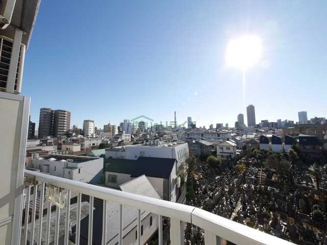 眺望　グランマーレ早稲田　※他部屋の参考写真です