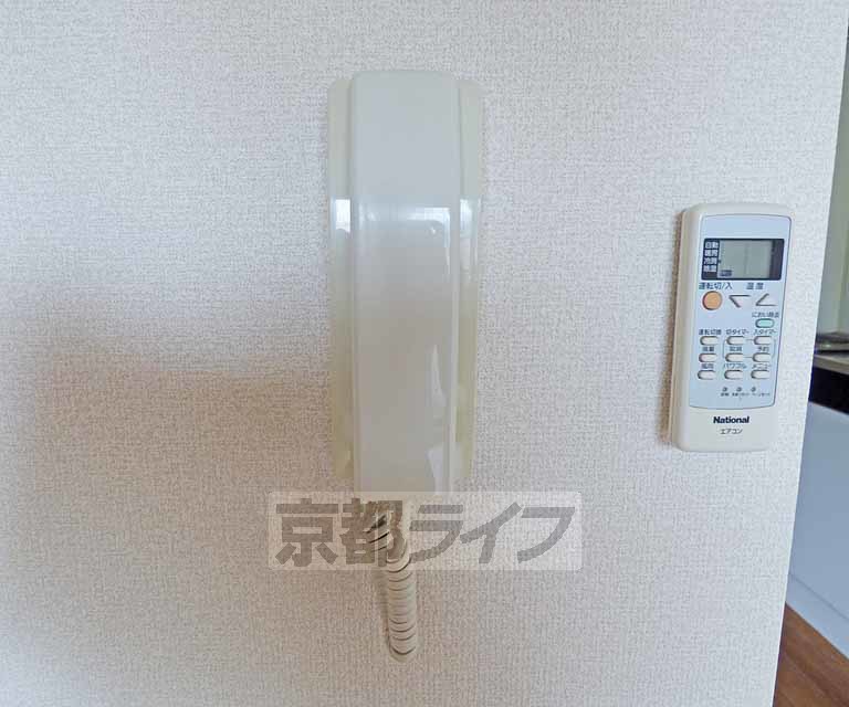 セキュリティ　来客も安心です。