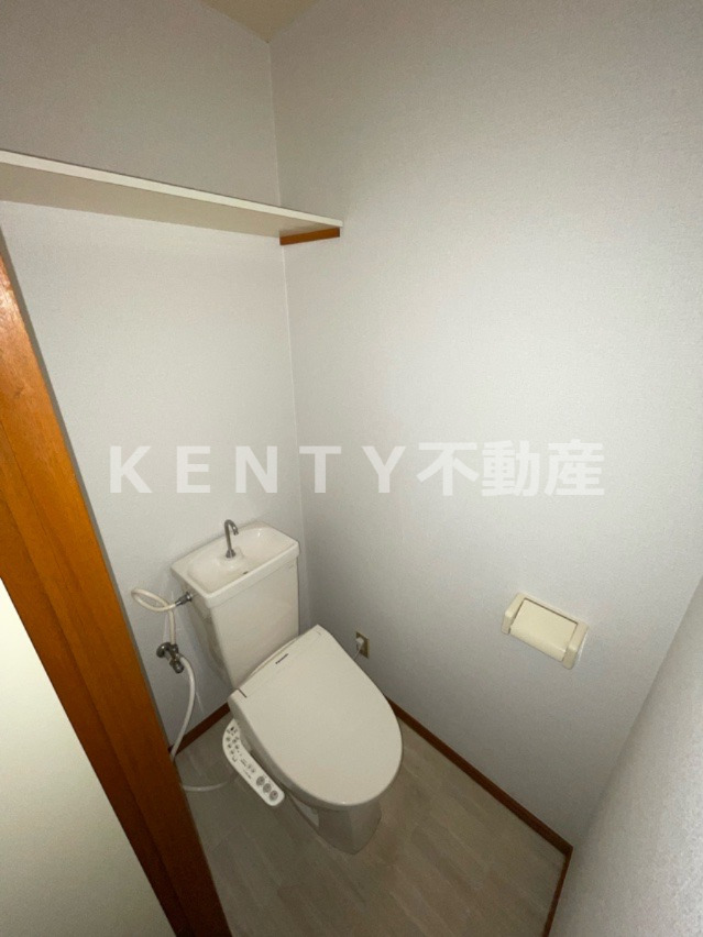 トイレ　ゆったりとした空間のトイレです