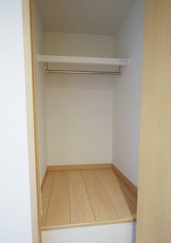 収納　たっぷりとした収納スペースです