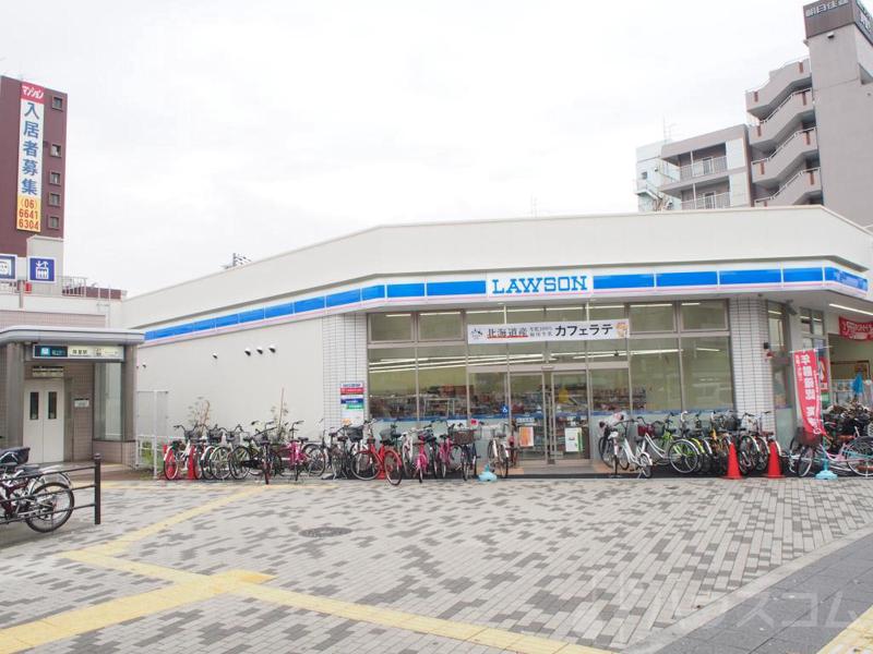 コンビニ　ローソン 岸里駅前店（コンビニ）まで554m