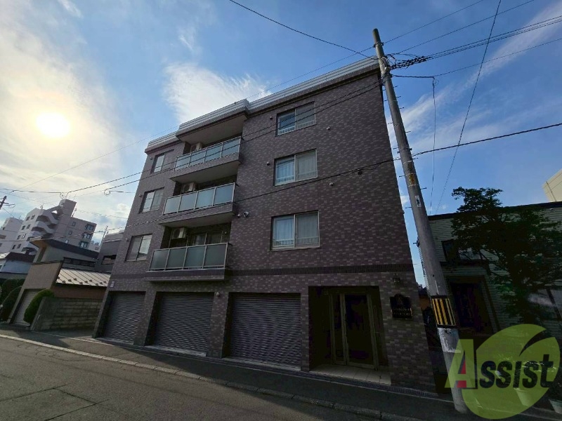 建物外観　札幌市中央区南九条西「グランメール幌西」