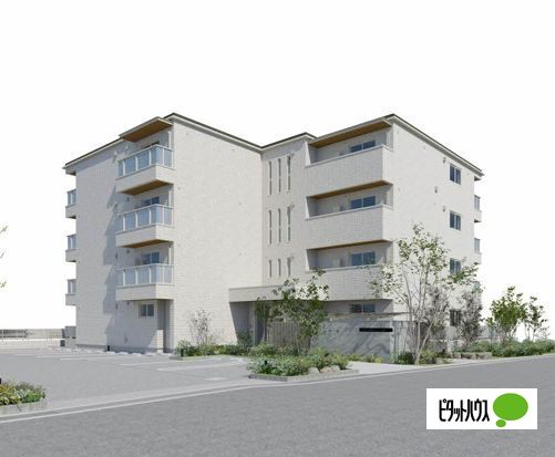 建物外観　完成パース