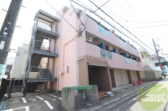 建物外観　灘区神前町「グレースハイツ六甲」
