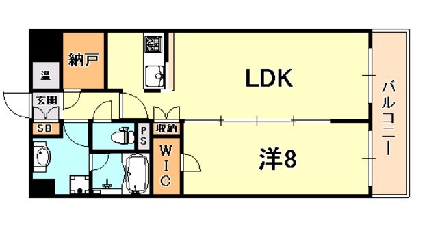 サニープレイス西芦屋 2号館の間取り写真