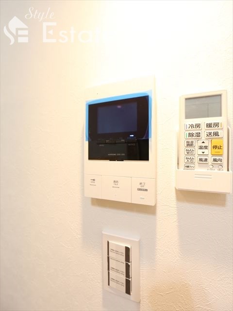 セキュリティ　カラーモニター付きインターホン