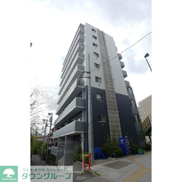 建物外観　新築工事中