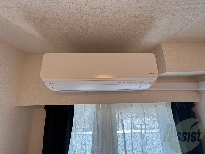 その他設備　エアコンがありますので夏でも快適に過ごせます！