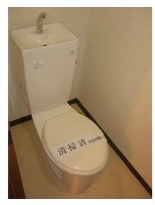 トイレ　落ち着いた色調のトイレです♪