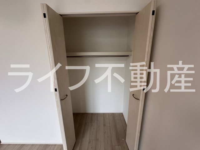 収納　大きなスペースがあり、収納には困りません