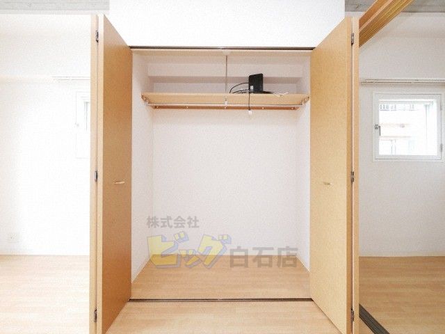 収納　使い勝手の良いクローゼットタイプです♪