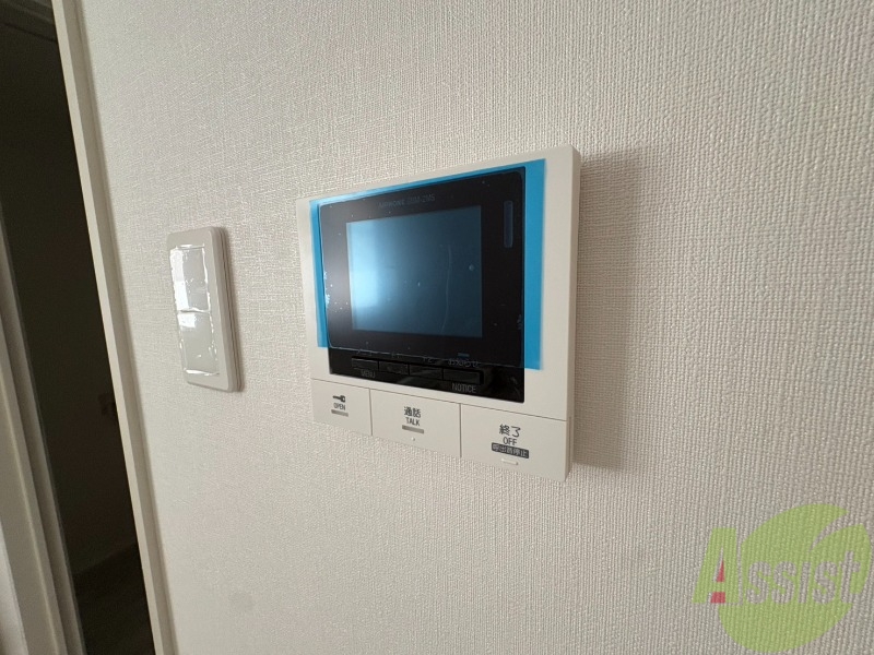 セキュリティ　来客時にはこちらのチャイムが鳴りますよ。