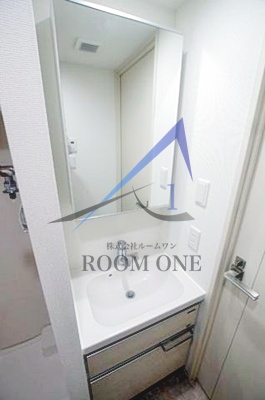 洗面設備　洗面台です。