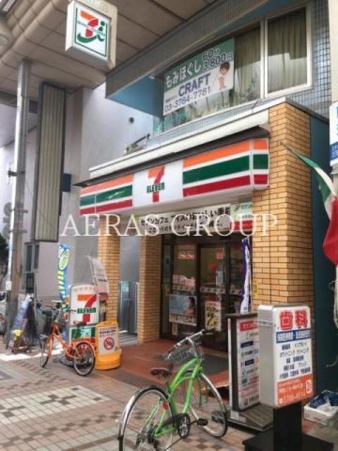 コンビニ　セブンイレブン武蔵小山パルム店（コンビニ）まで211m