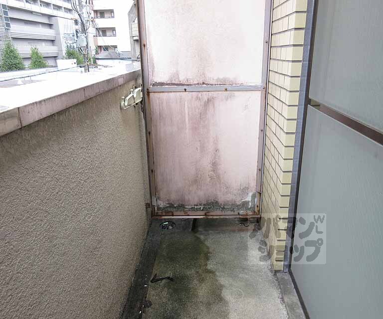 バルコニー　奥行きのあるバルコニーです
