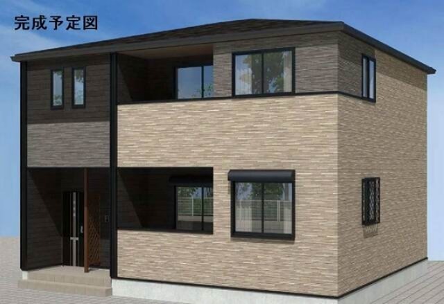 建物外観　2026年10月完成予定の新築
