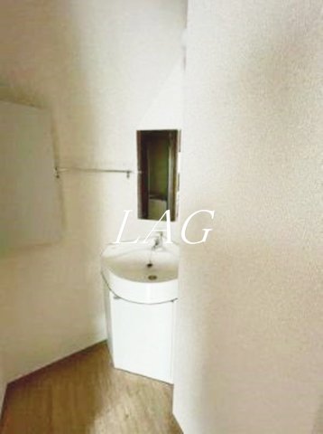 洗面設備　洗面台です。
