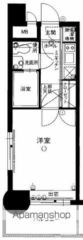 西鉄天神大牟田線 高宮駅 徒歩7分 11階建 築33年の間取り写真