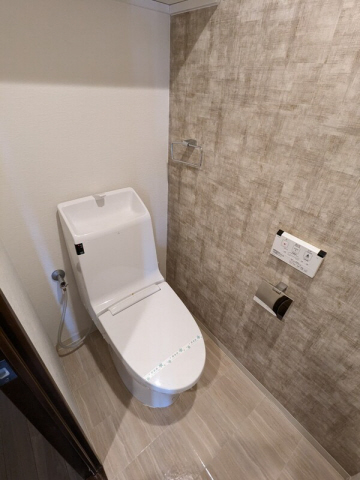 トイレ　ゆったりとした空間のトイレです