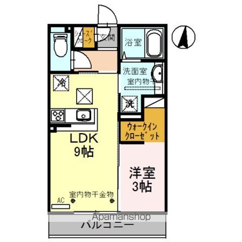 アルカディア駅西の間取り写真