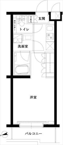 ルーブル高島平弐番館の間取り写真
