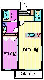 フィカーサ東大宮の間取り写真