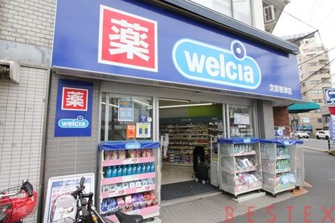 ドラックストア　ウエルシア文京根津店（ドラッグストア）まで453m