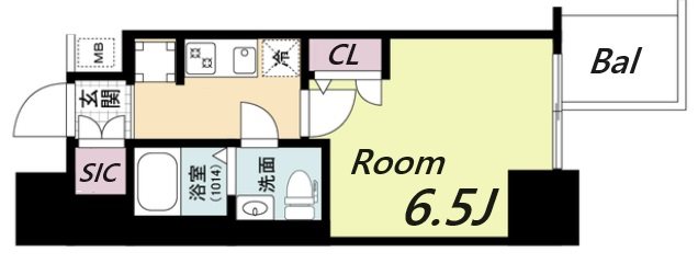 セレニテ神戸ミラクの間取り写真
