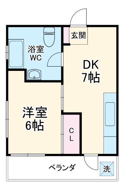 フラッツMの間取り写真