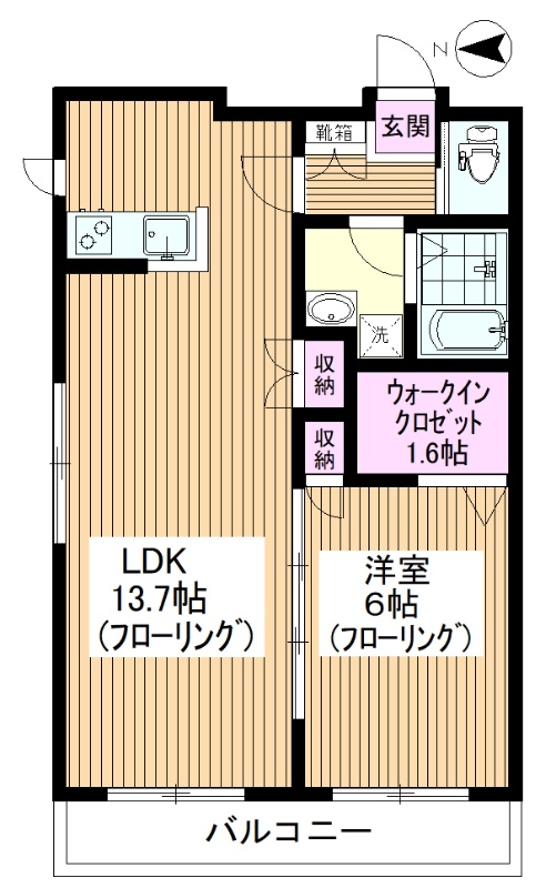 ルパンブラン2の間取り写真