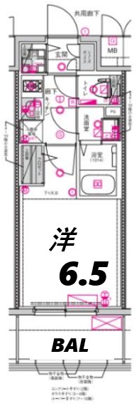 CREST TAPP 庄内の間取り写真