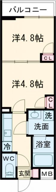 ルフレグランデ東京金町の間取り写真