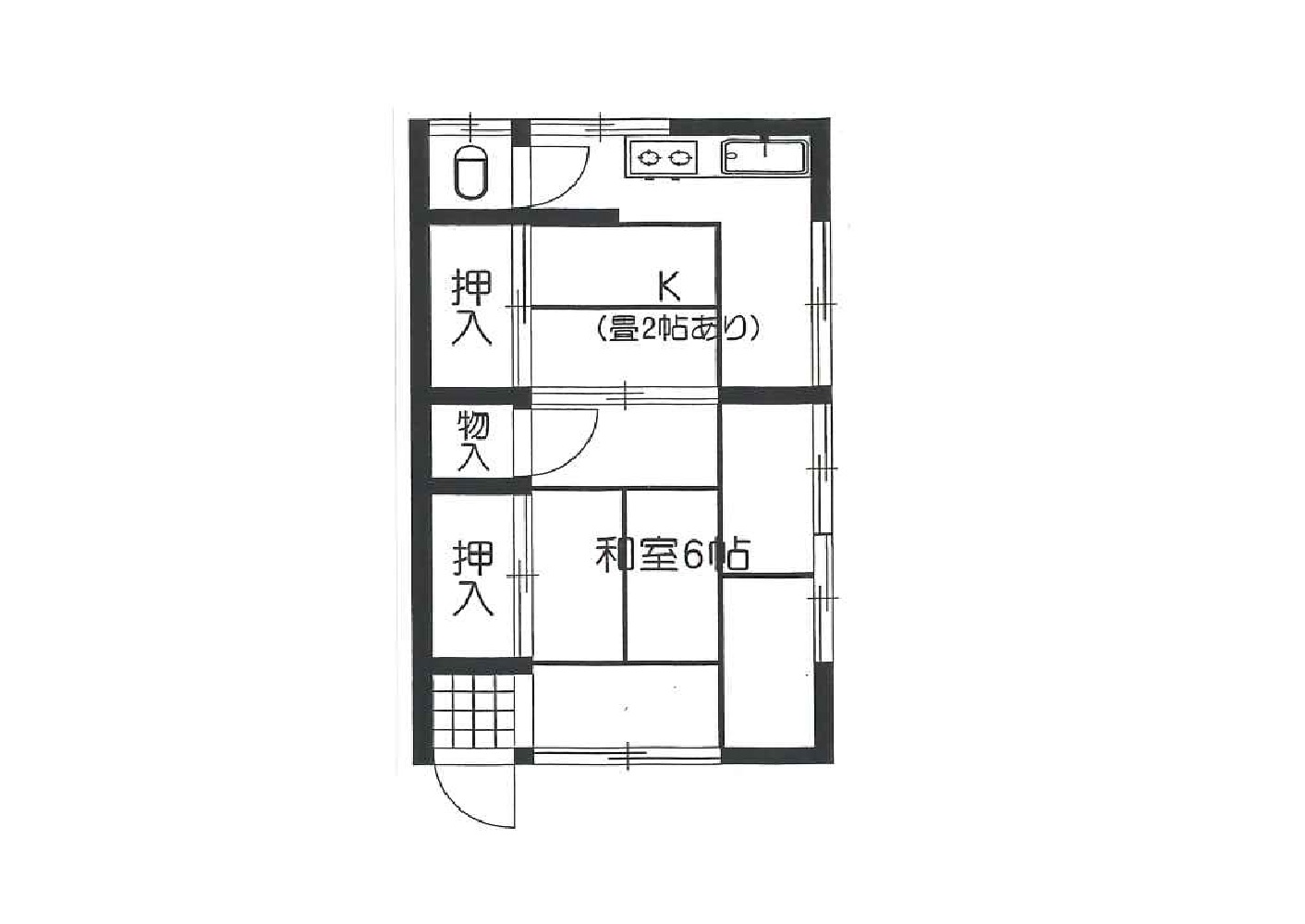 なぎさ荘の間取り